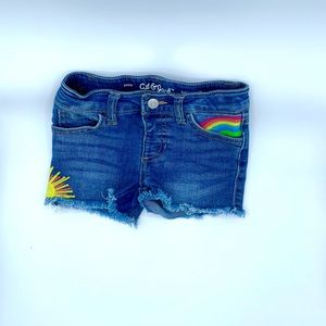 Embroidered shorts